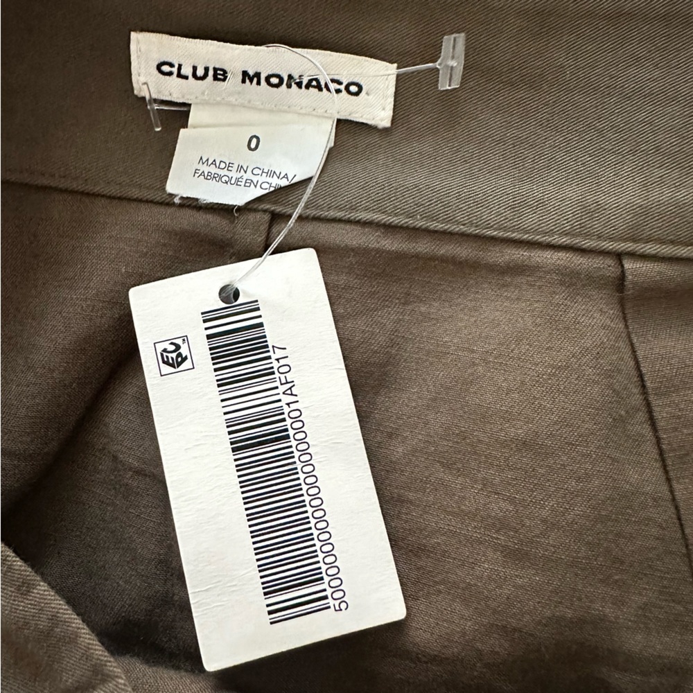 NWT Club Monaco‎ Noraleen Ruffle Wrap skirt 0 - Picture 4 of 7